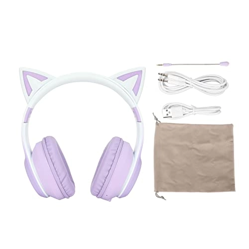 Cute Cat Ear Gaming Headphones Wireless Headset