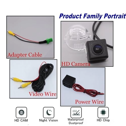 Car Backup Camera - Wired