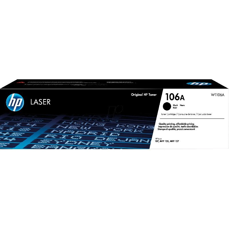 HP 106A - Approx. 1,000 Pages Black