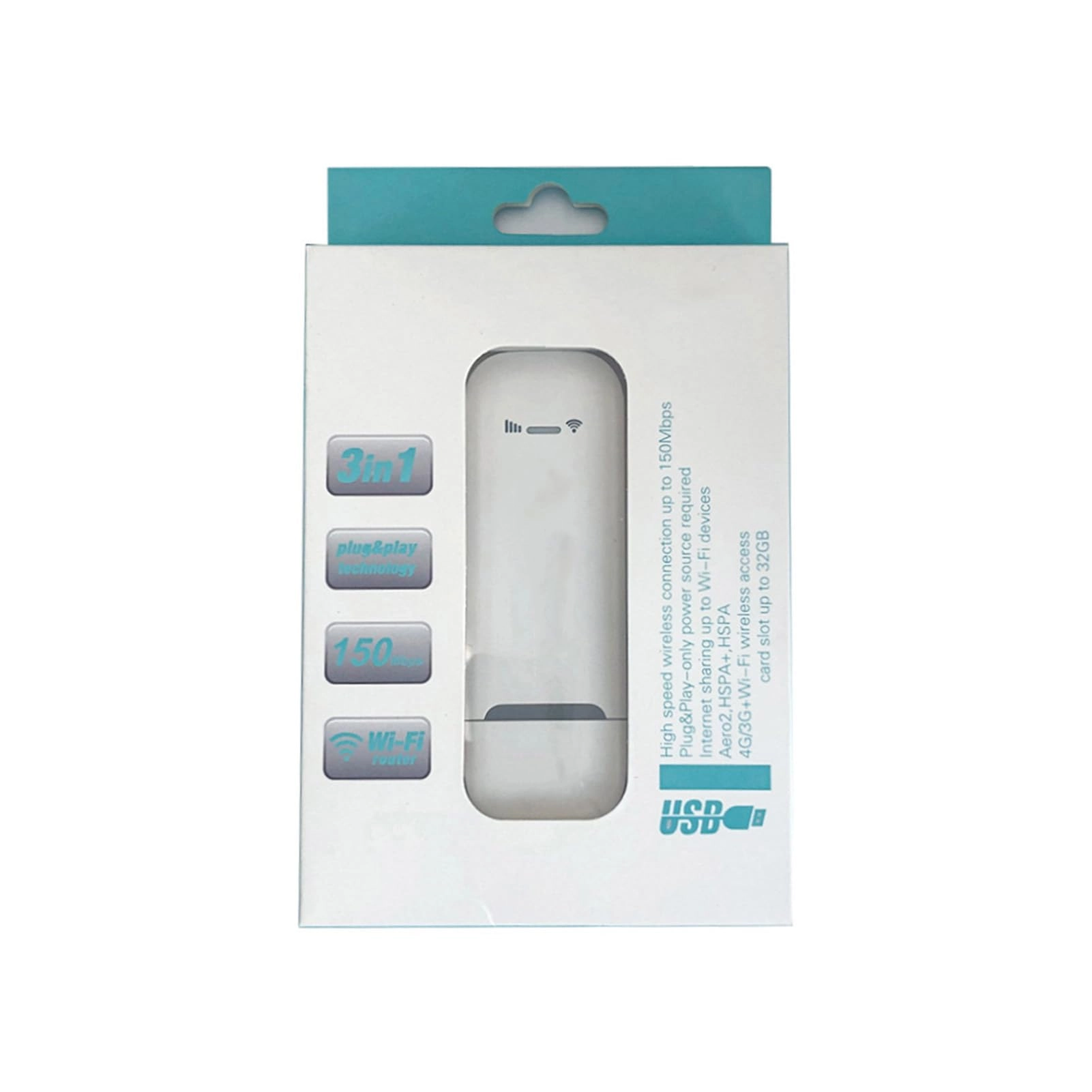 evhooe Mini Router - 4G 3G 802.11a 150Mbps