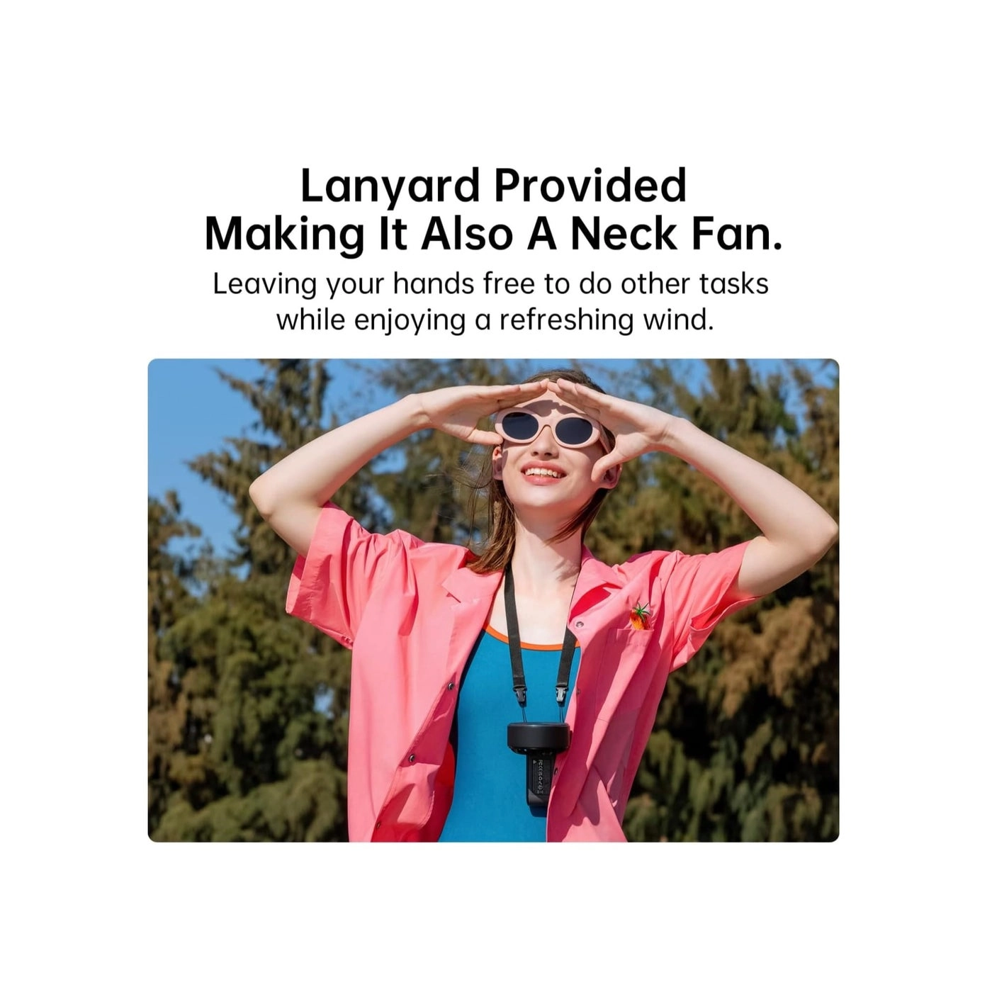 Portable Handheld Fan - 2024 LED Display 3 IN 1