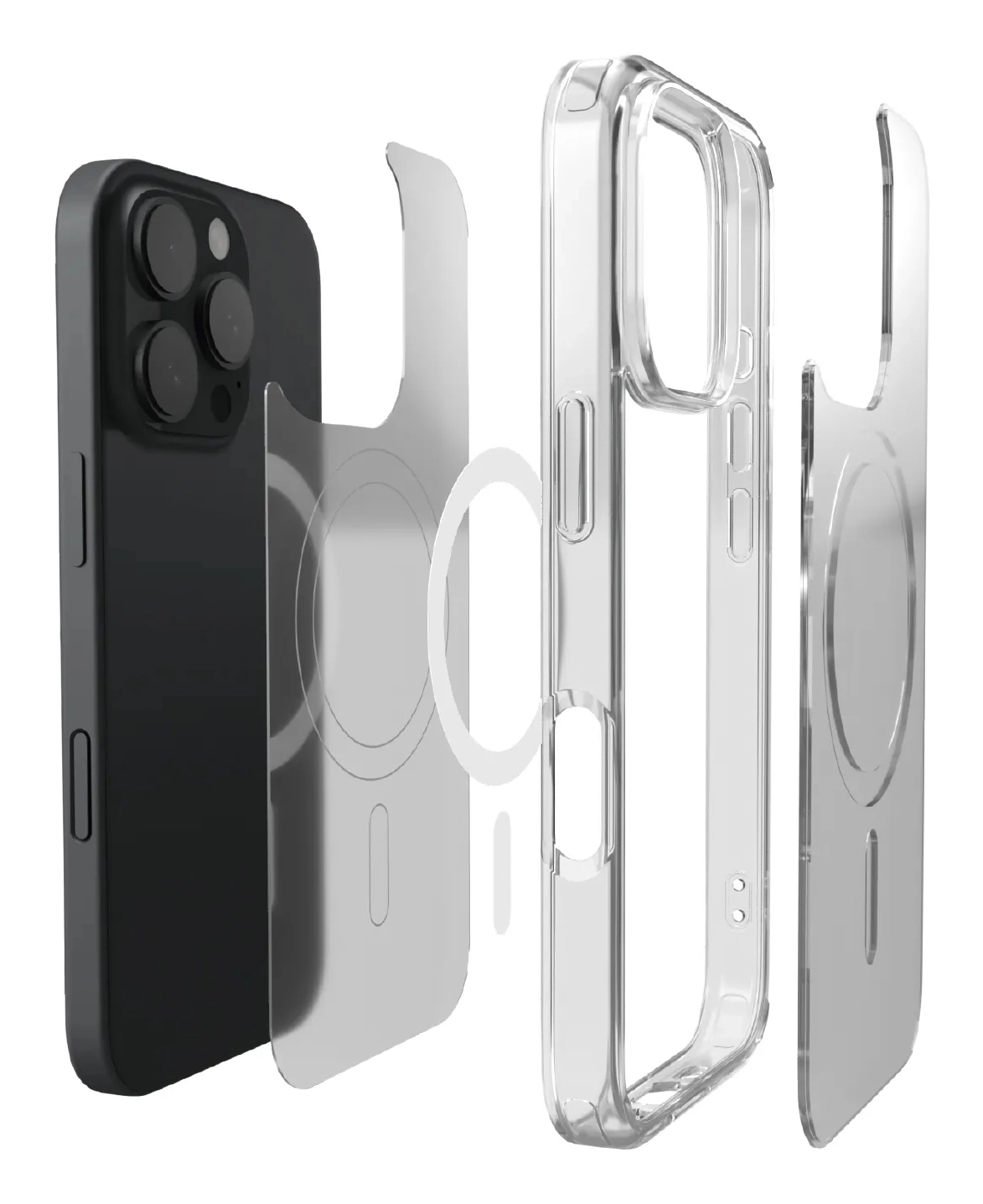 Cover Lite Mag silicone with MagSafe for iPhone 16 Pro