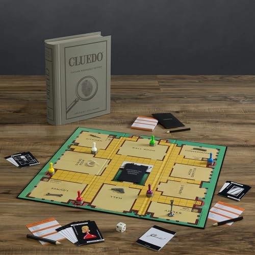 Cluedo: Linen Vintage Bookshelf Edition