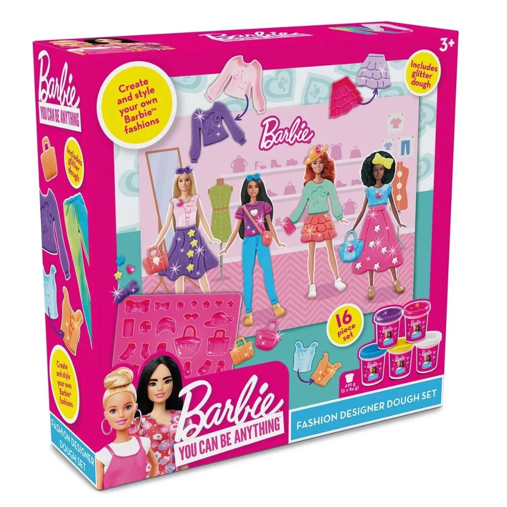 Barbie Fashion Designer Dough Set - 5+ years