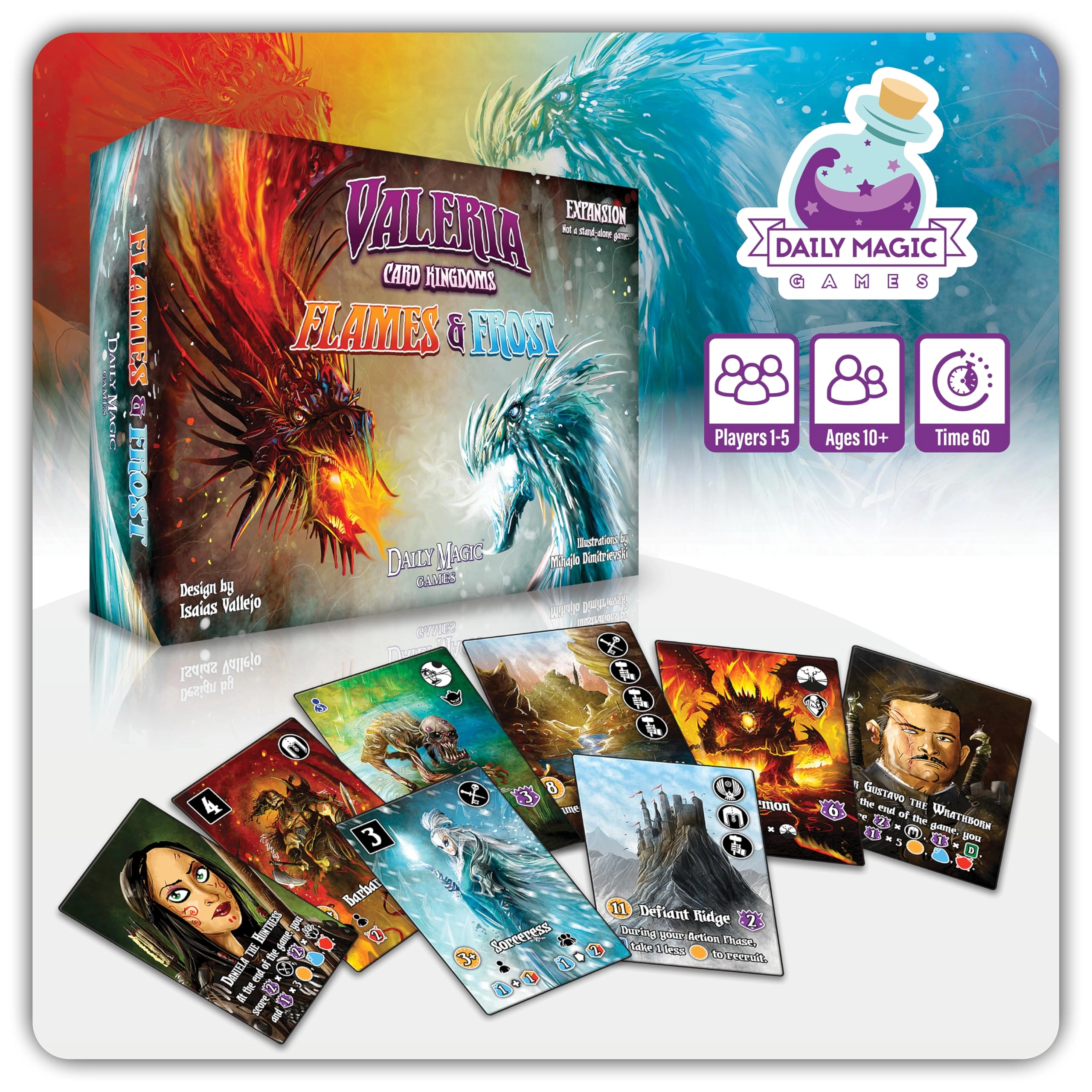 Daily Magic Games Valeria: Card Kingdoms: Flames and Frost