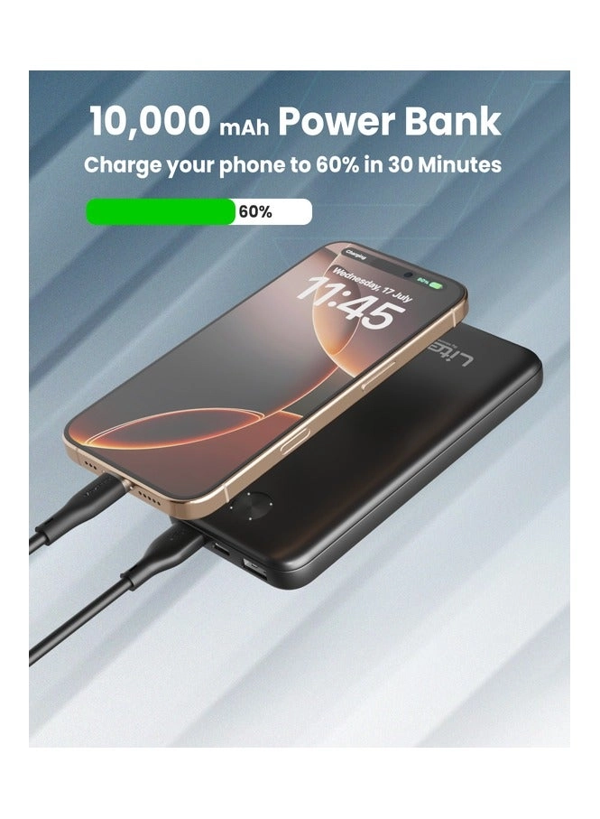 Lite - 10000 mAh Fast-Charging 2 USB-A 1 USB-C