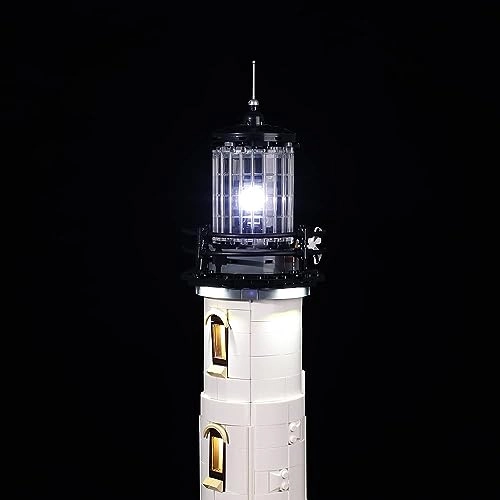 LED Lighting Set - Compatible with Lego 21335 Ideas Motorised Lighthouse Remote control version