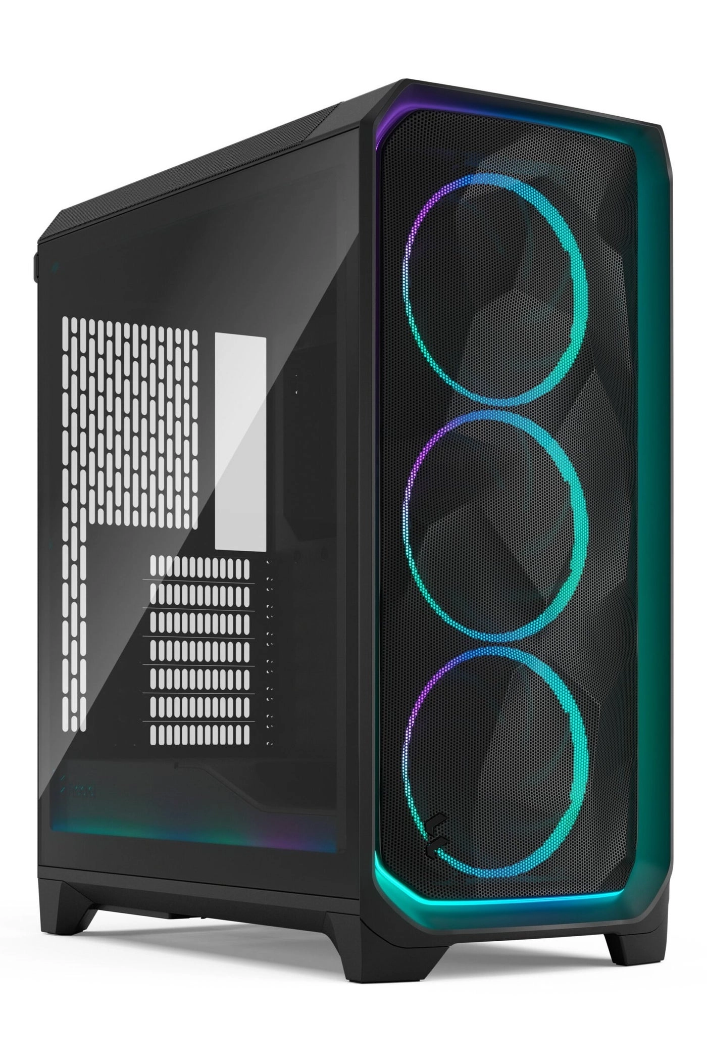 Fractal Design Meshify 3 Ambience Pro RGB - Light-Tint Tempered Glass side panel Mid-Tower