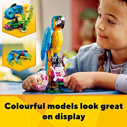Creator 3 in 1 Exotic Parrot (31136) - Animal Figures Multi-color
