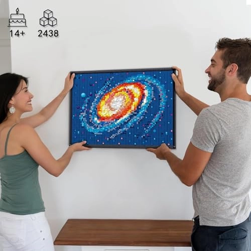 Milky Way Galaxy 3D Wall Art Building Set