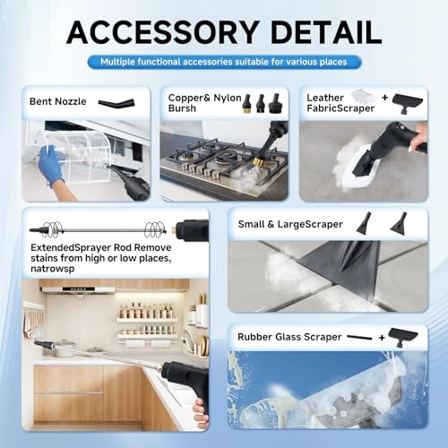 Steam Cleaner - 3Bar 1400 Milliliters