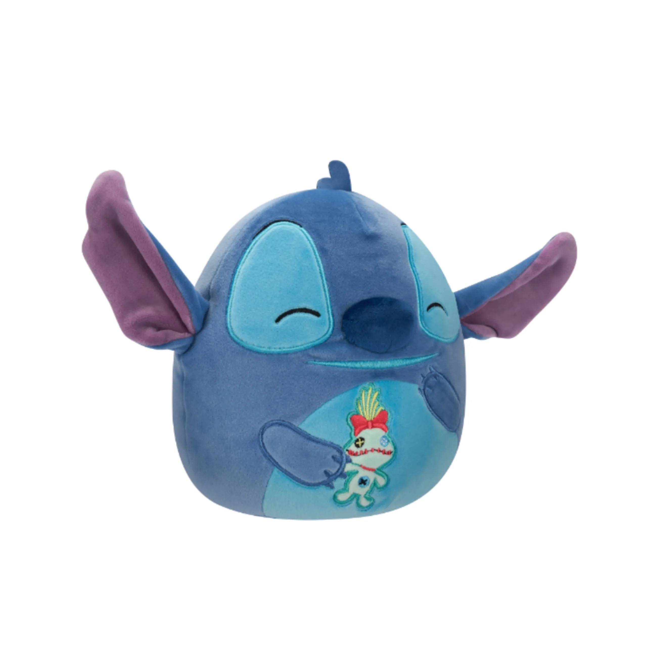 Stitch - Holding Scrump Plush