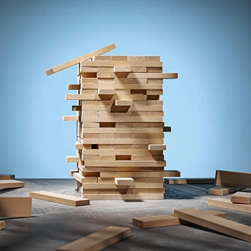 Wooden Plank Building Blocks - 200 pcs