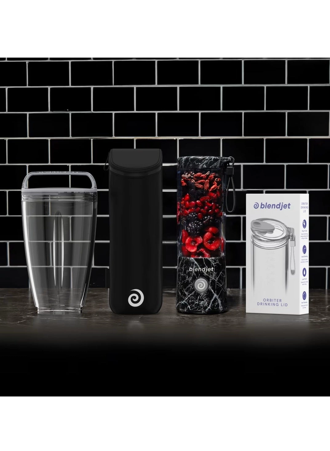 V2 Portable Blender - Compact portable design USB-C rechargeable BPA-free construction