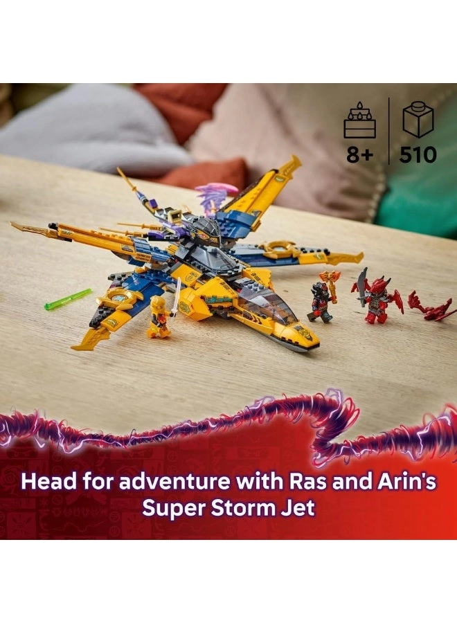 Ninjago Ras And Arin's Super Storm Jet (71833)