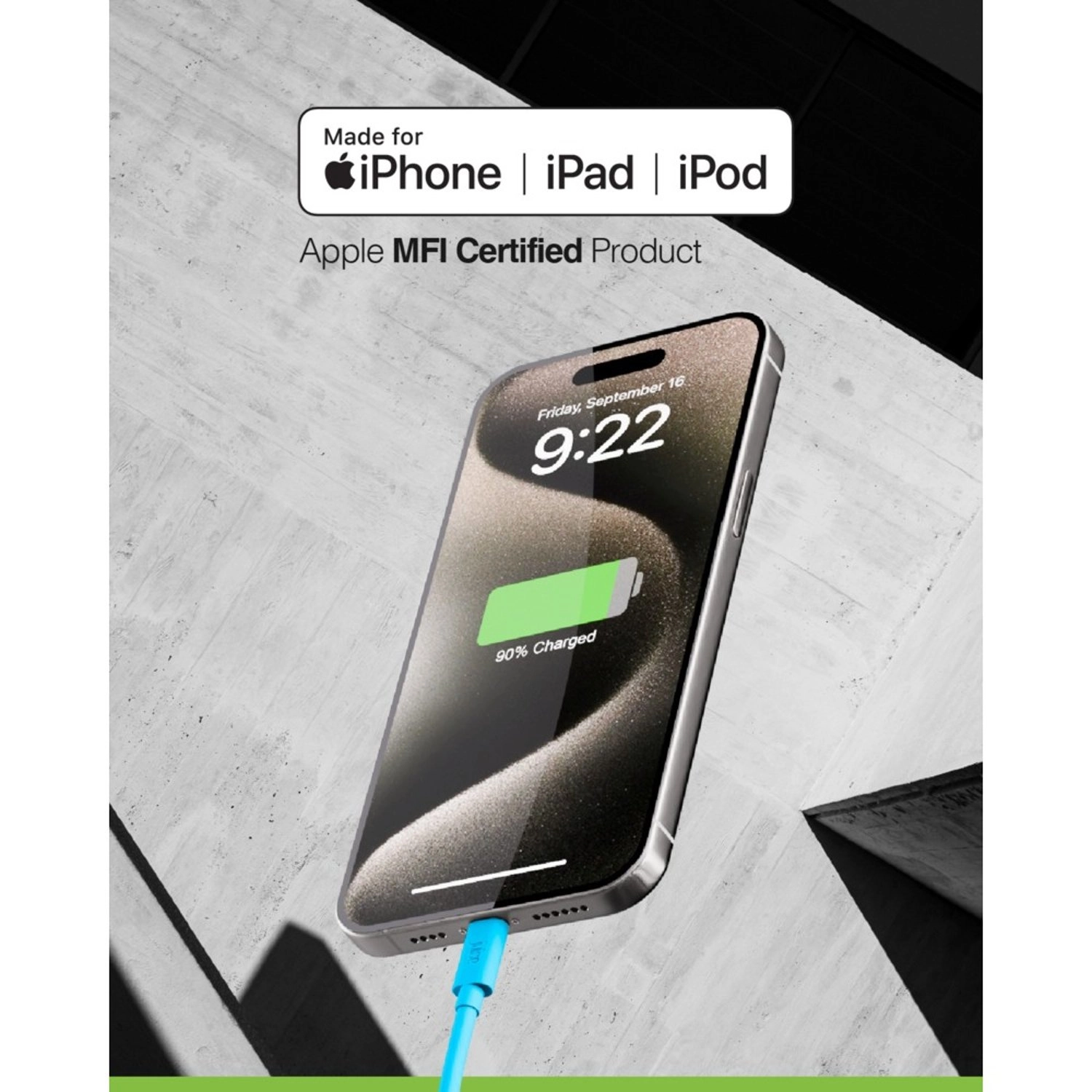 Lightning Cable USB A to Lightning 2m