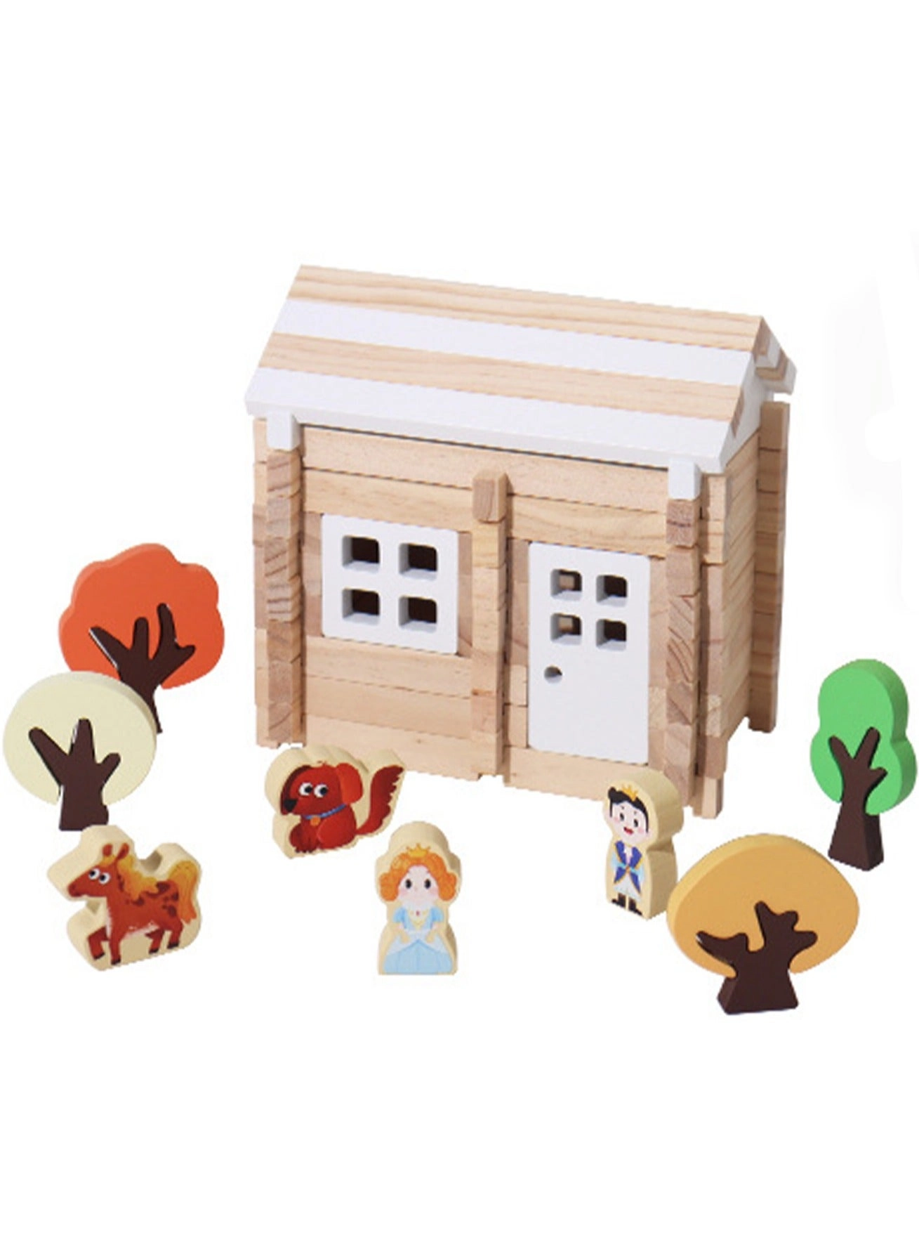 Generic Mortise And Tenon Building Blocks - 75pcs