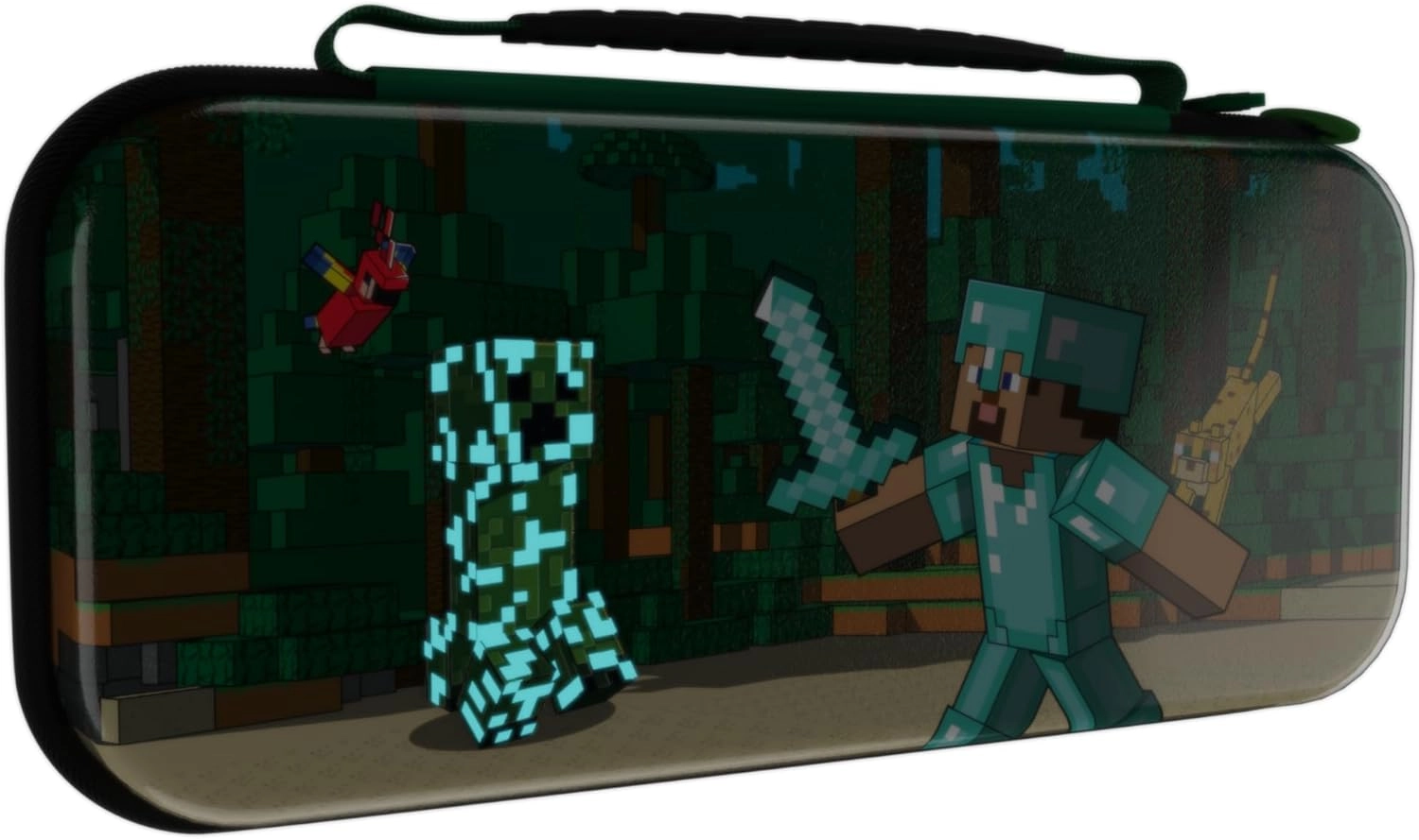 Travel Case - NSW MINECRAFT FOREST BATTLE GLOW