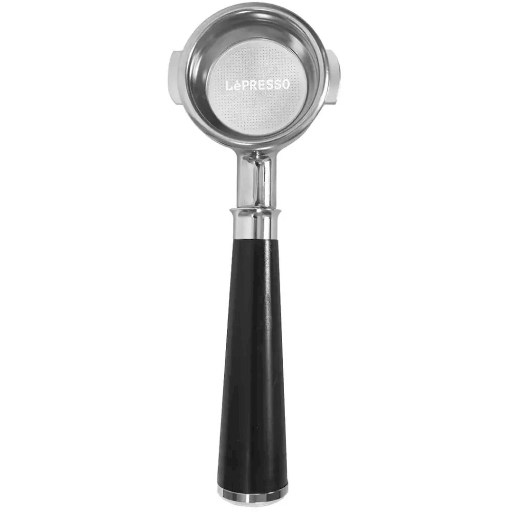 LePresso Bottomless Portafilter - 58Mm Wood Handle