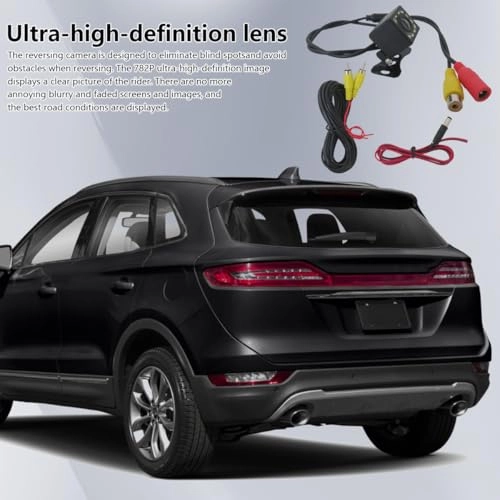 Backup Camera - 12-LED Night Vision AV/RCA 420 TV Lines