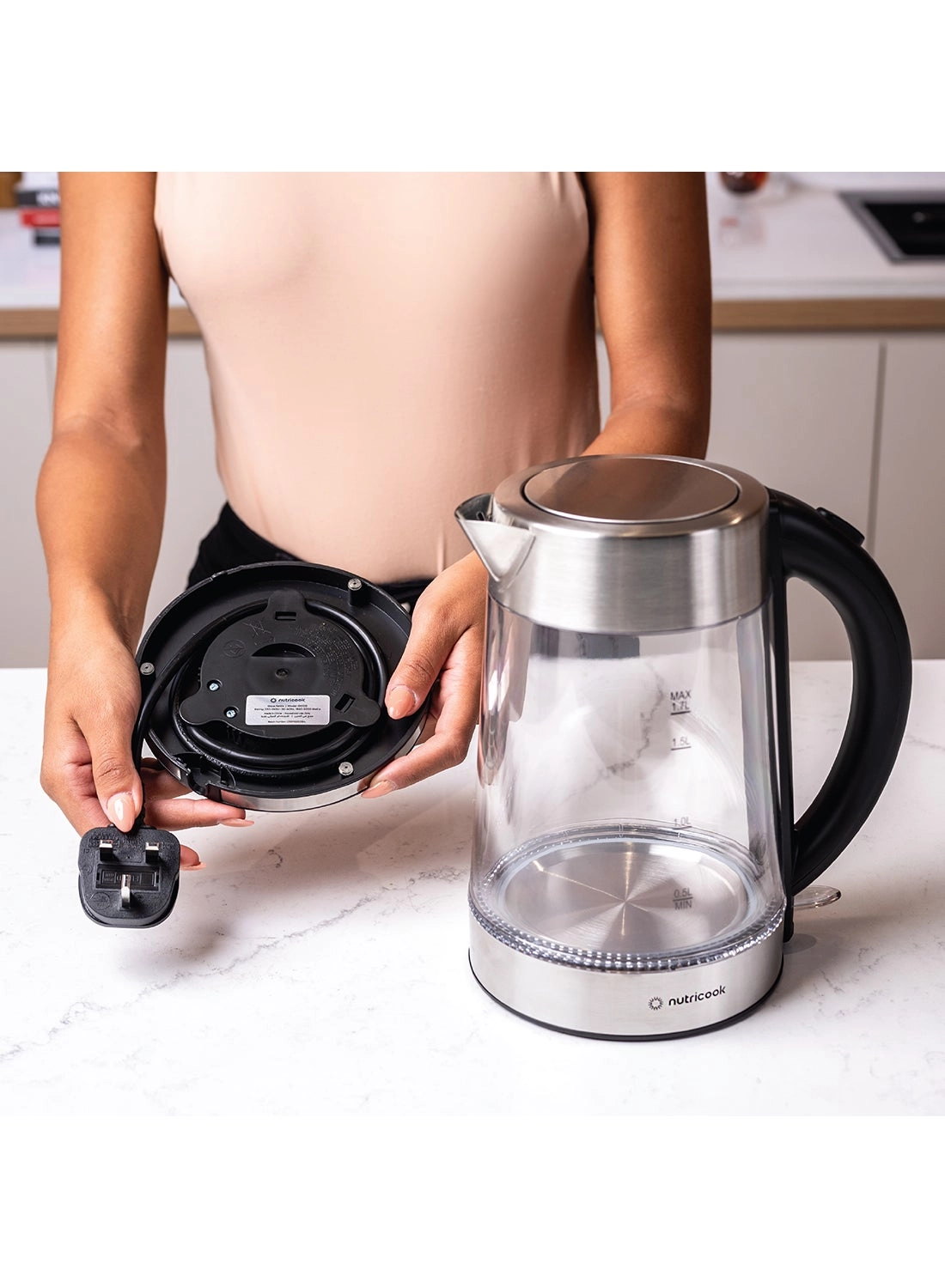 Glass Kettle NC-GK100