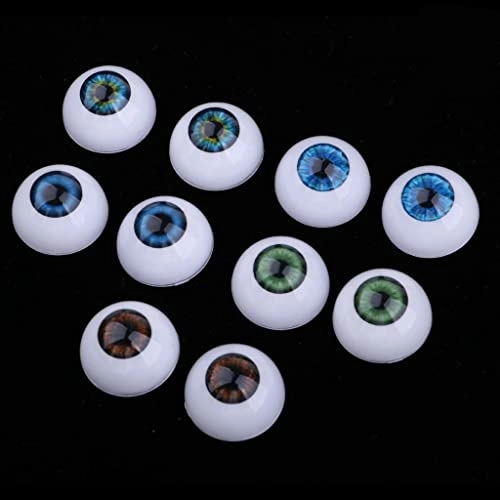 Realistic Human Eyes - 24 mm 5 Pairs