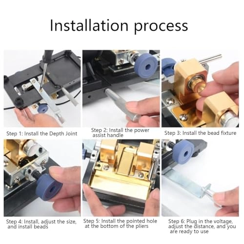 Pearl Drilling Machine - 6.5mm Clamp Head 500-18000rpm 480W