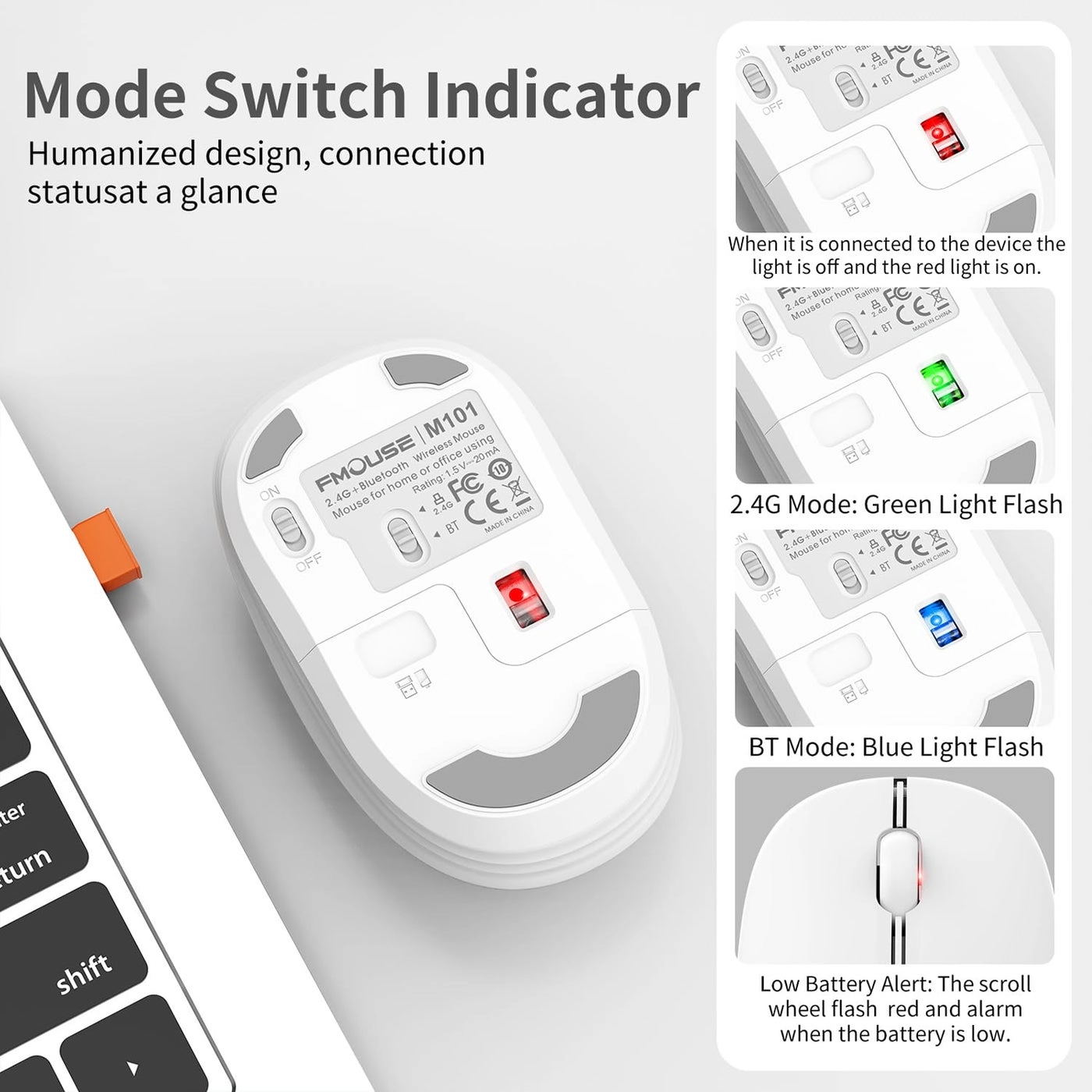 M101 Mouse - Bluetooth USB