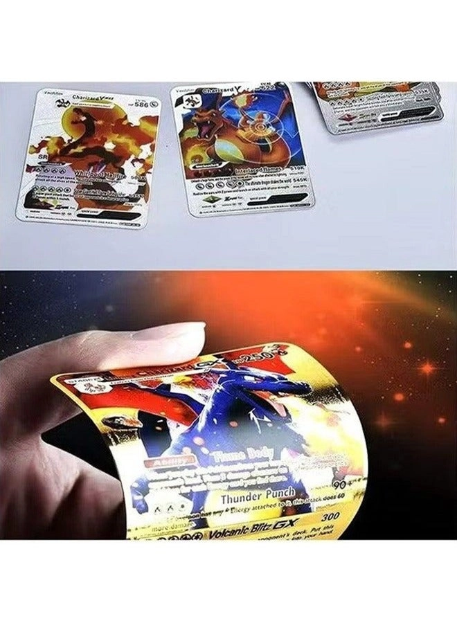 Assorted Cards Deck Box Set - Silver 55pcs