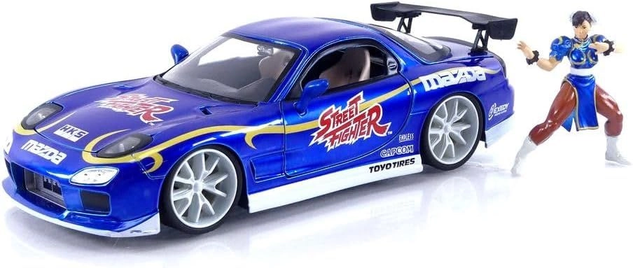 Jada Street Fighter 1993 Mazda RX7 - 1:24 metal