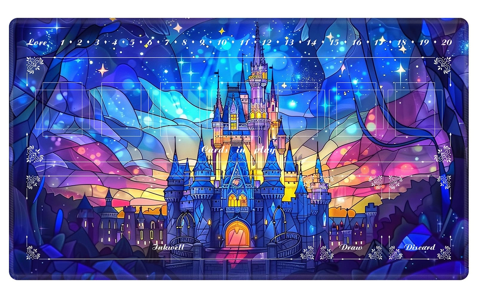 EDGFRTOIO Magic Princess Castle