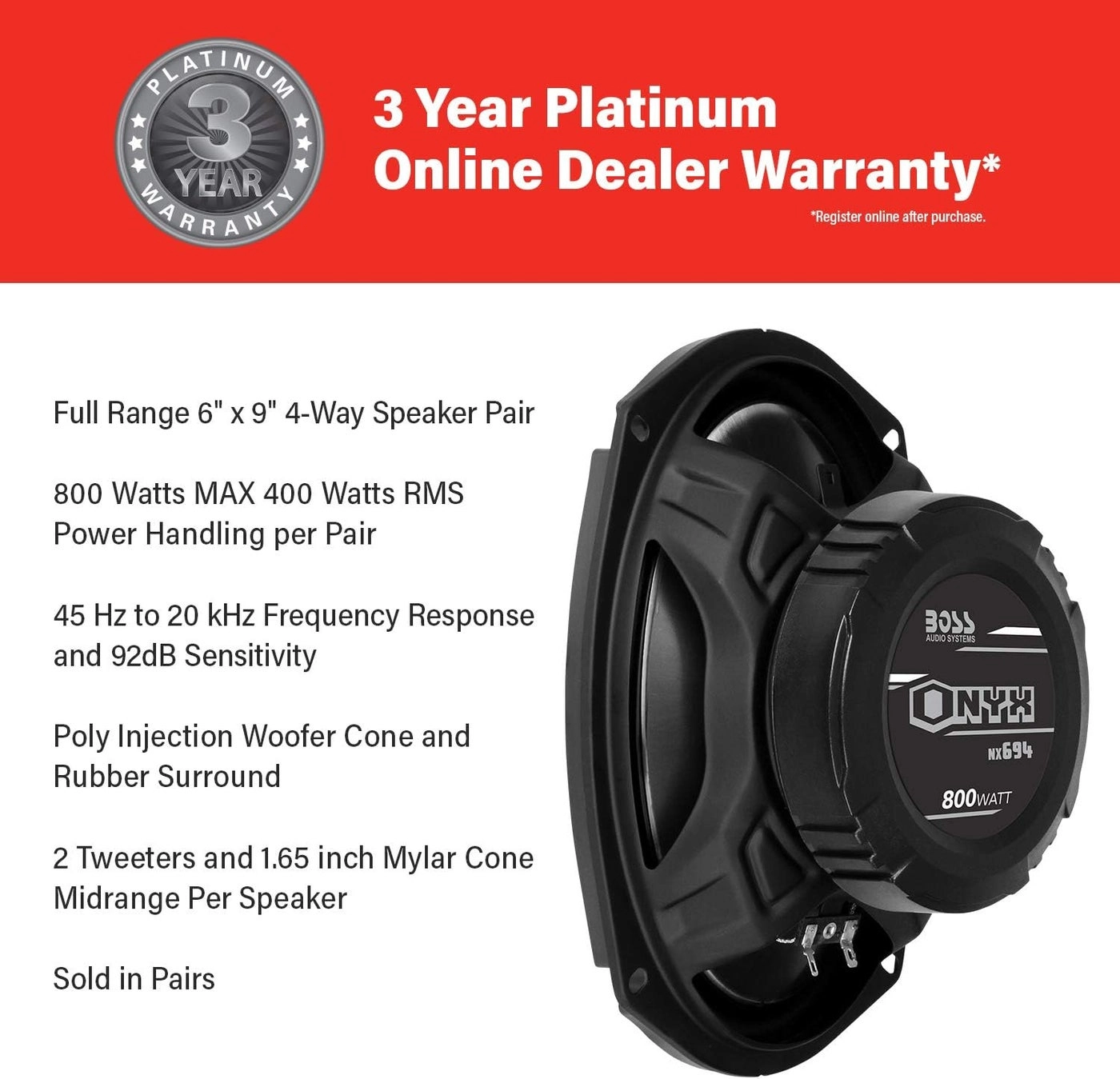 NX694 - 6 x 9 Inch 4 Way