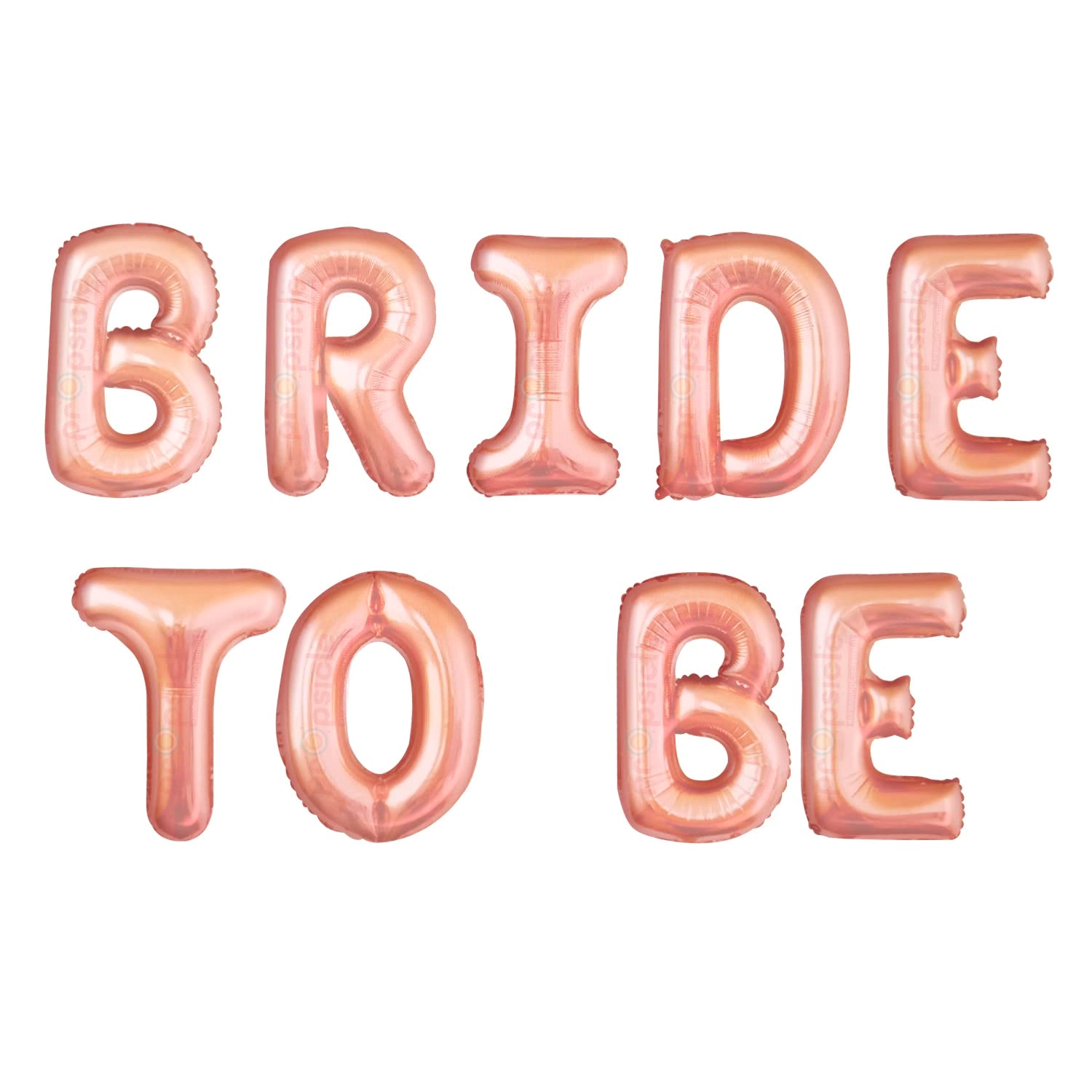 Bride To Be Letter Balloon - Pack of 9 Party Decoration
