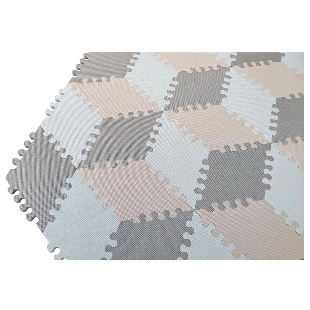 Play Mat Multi-Shape - Peach & Brown 6 months