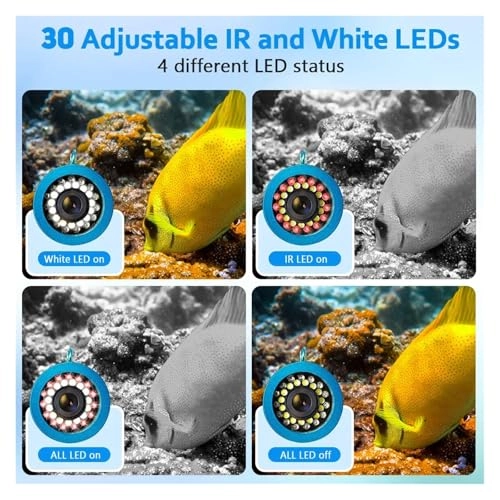 Vision Light Underwater Fish Finder - IR White Led 1000TVL