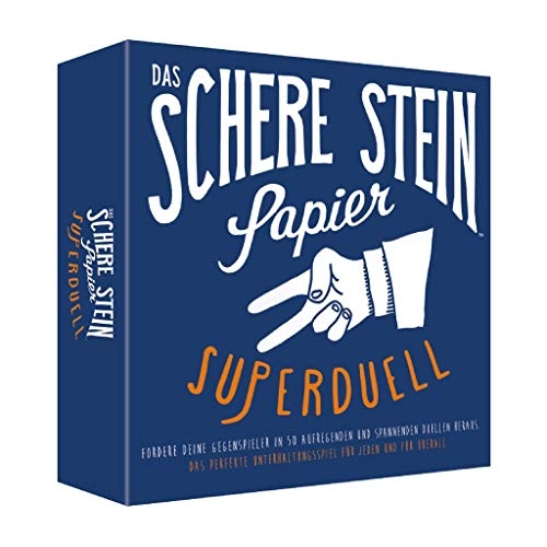 Rock, Scissors, Paper Super Duel - Card Game (German)