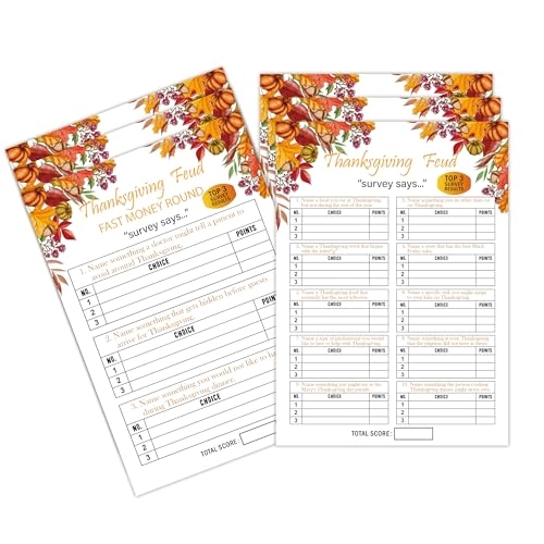 Thanksgiving Feud - 15+