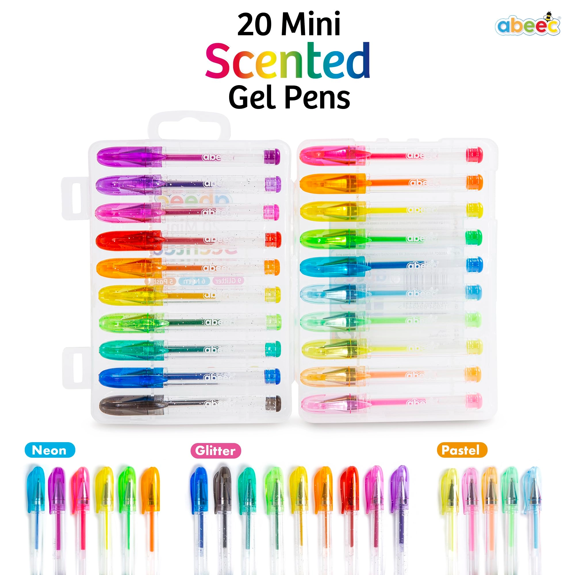 Scented Mini Gel Pen Set - 20.0 Count 0.3mm