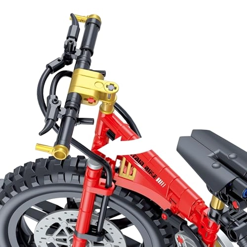 Bicycle Building Blocks Set (941024) - motorbike