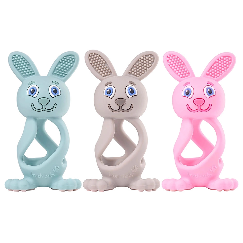 Bobbie Bunny Teether - food-grade silicone