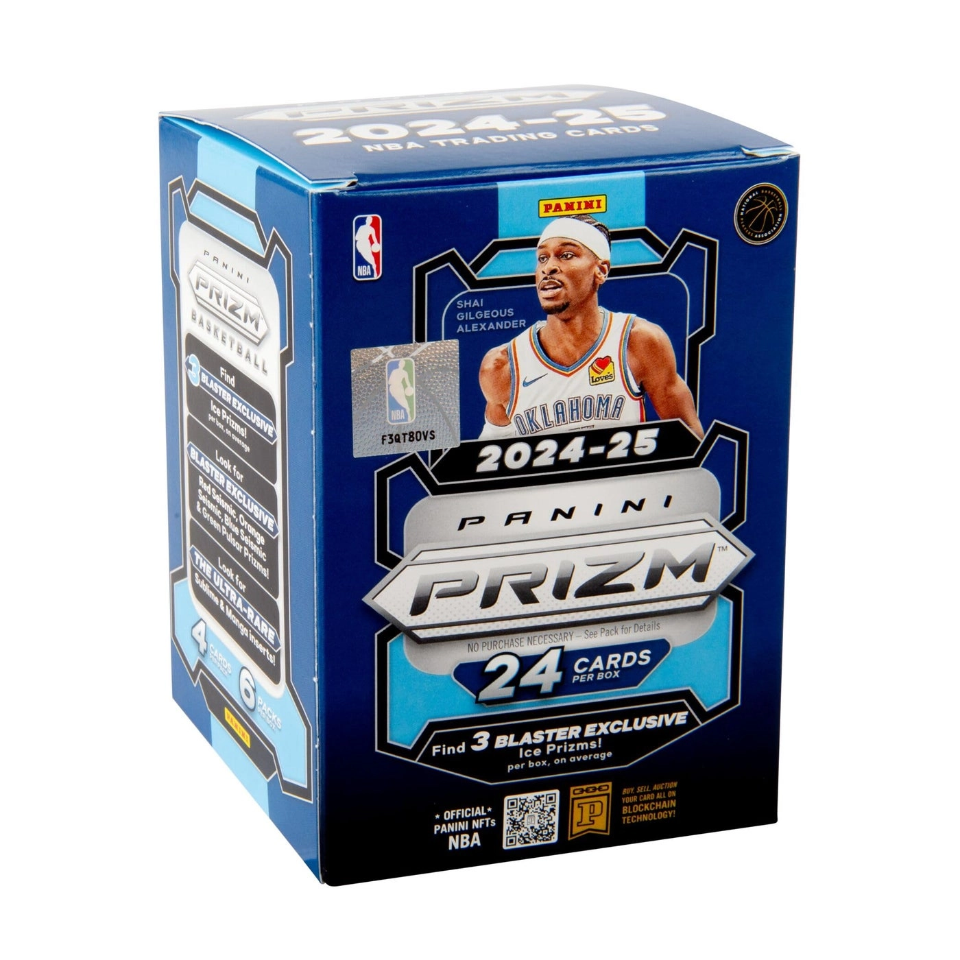 Prizm Basketball Blaster Box - 4 Cards per Pack 6 Packs per Box