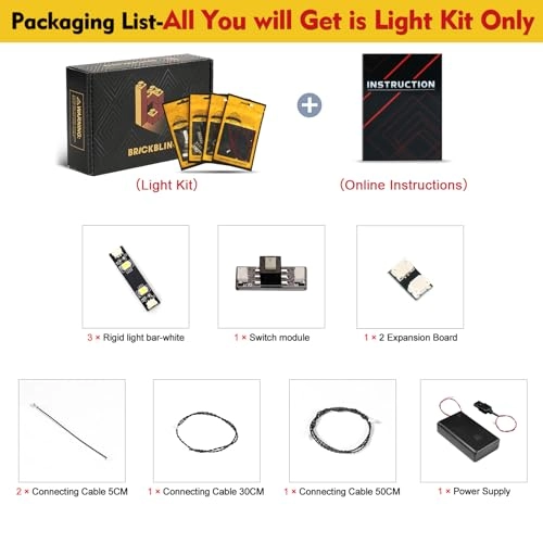 21357 Pixar Luxo Jr. - Light Control Version LED Lighting Kit