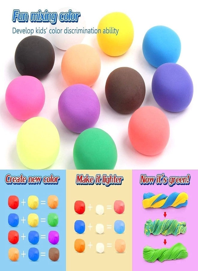 Trader Clay - Art Air Dry with Tools 12pcs.
