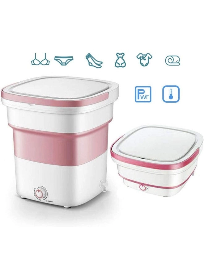 Portable Washing Machine - Foldable Mini Small Washer for Washing Baby Clothes, Underwear or Small Items, Suitable for Apartment, Laundry, Camping, RV, Travel