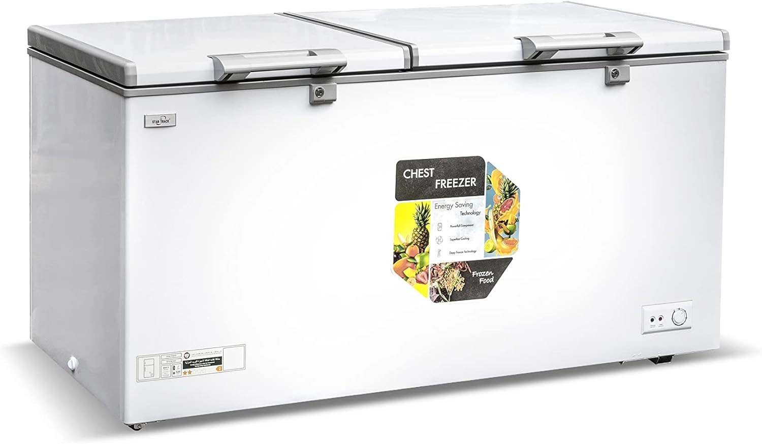 ST-CFW - Double Door White Anti Scratch Cabinet