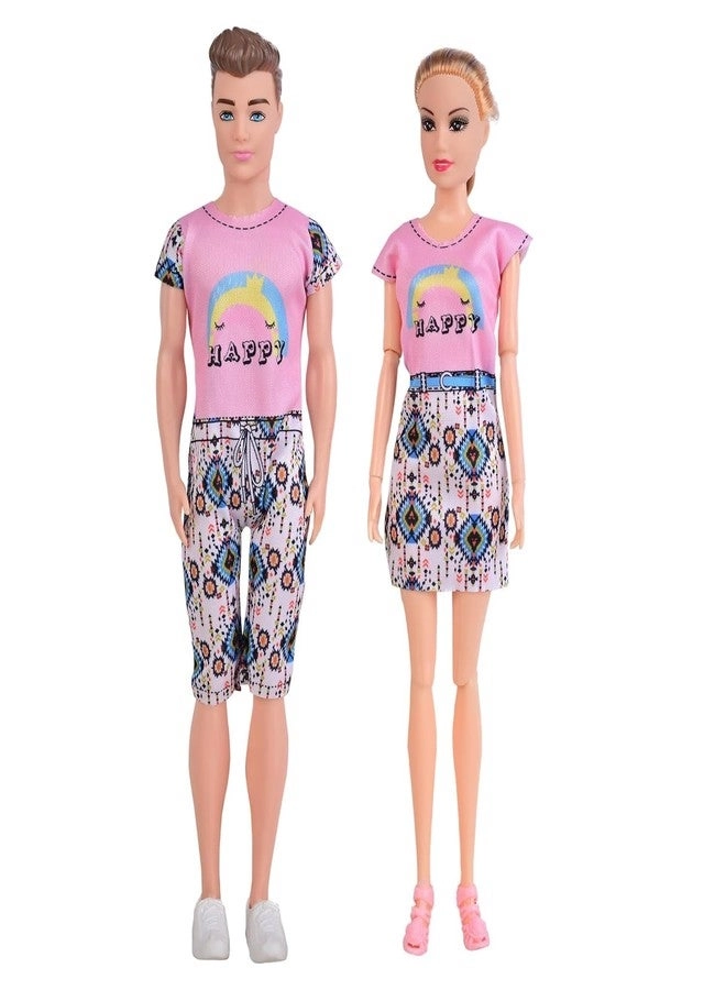 Family Doll Set - Set of 4 for Girls