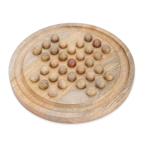 Solitaire Wooden Puzzle (AJ-DE-W-GAME-SOLITARE-FULL-WOOD-10.8)