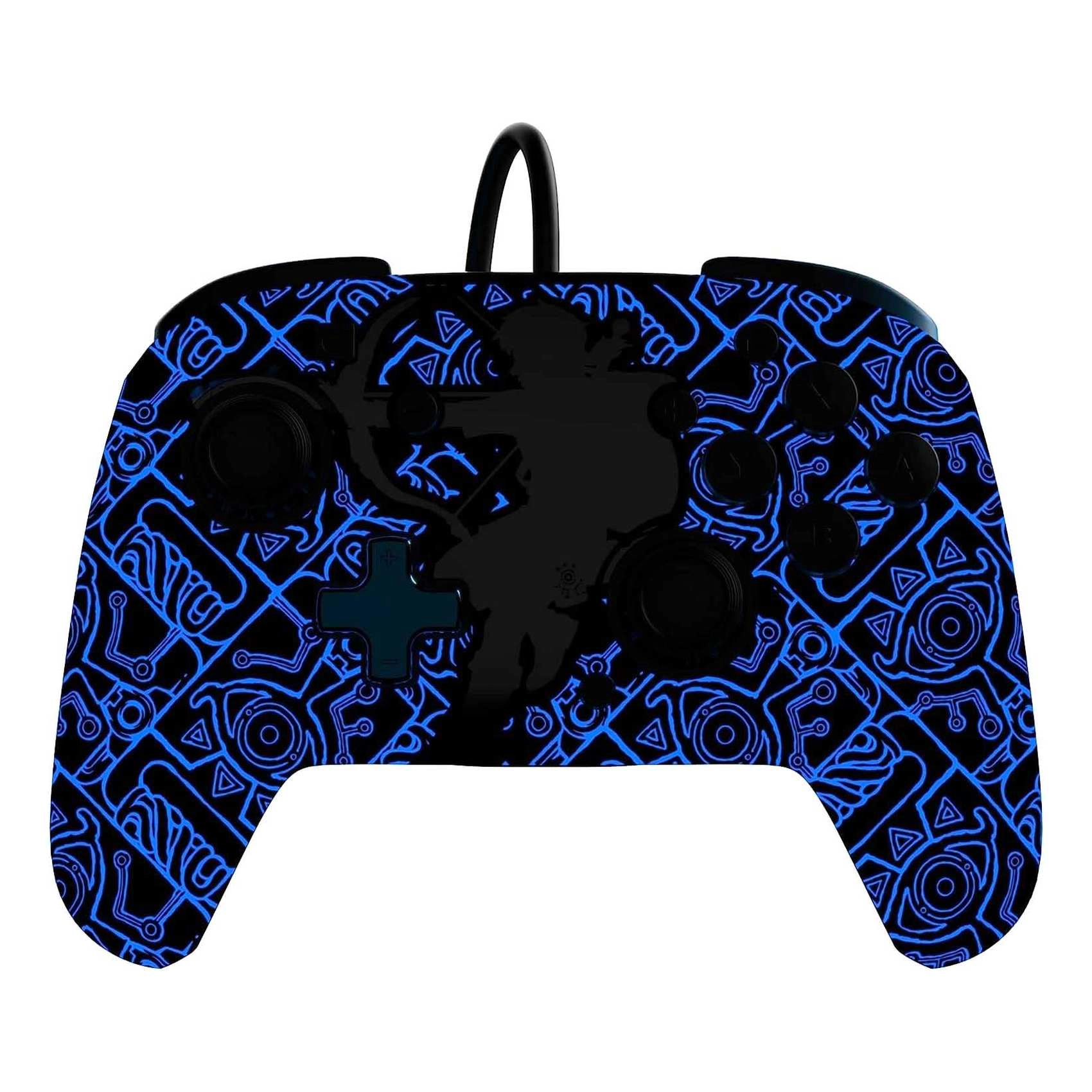 Rematch Wired Controller - Black and Blue Nintendo Switch