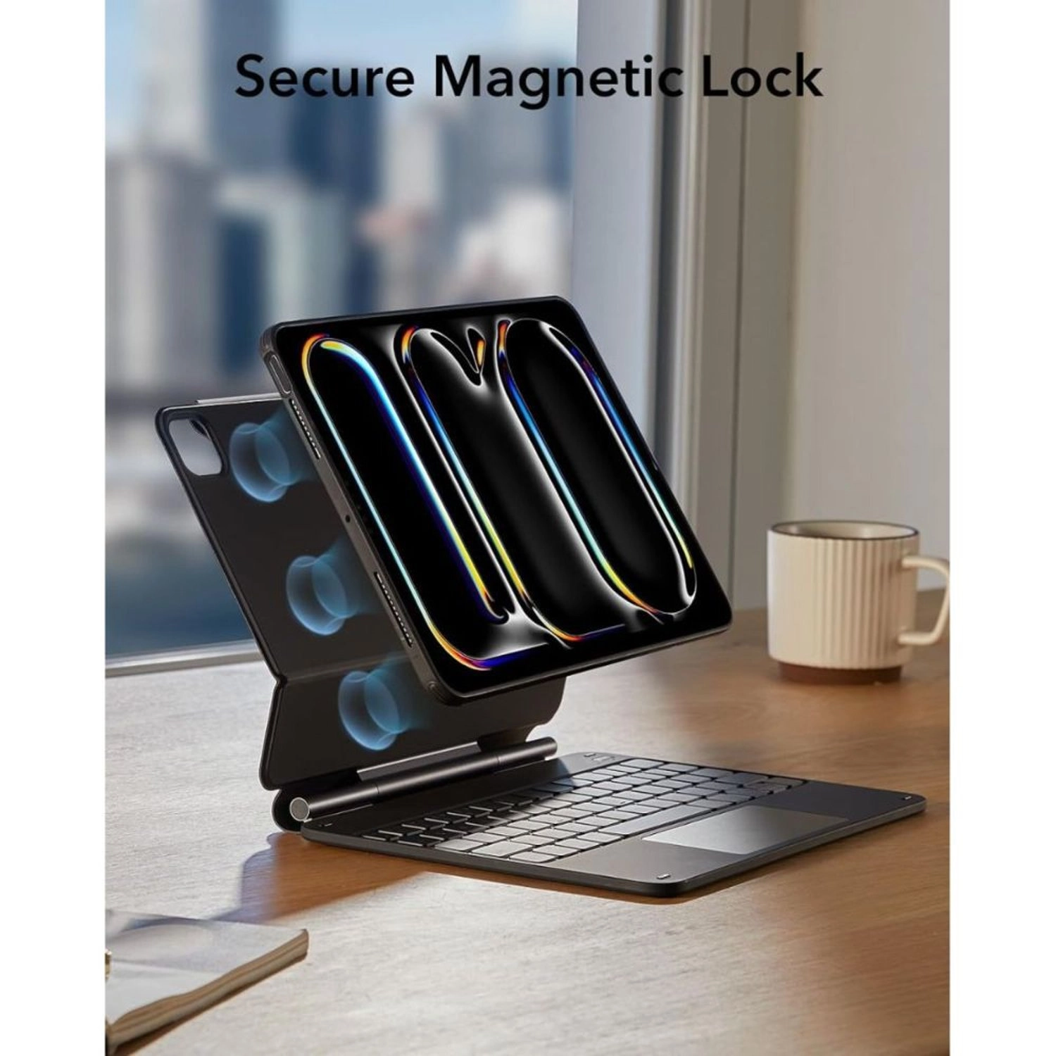 Keyboard Case with Trackpad for iPad 13-inch Air