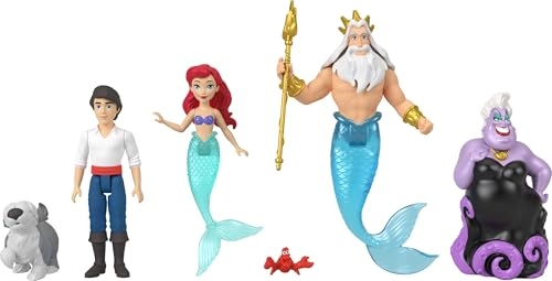 Ariel Storybook Set - 6 Characters Multicolor Ages 3+